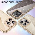 JETech Apple iPhone 16 Pro Parltl Klf -Desert Titanium