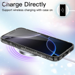 JETech Apple iPhone 16 Pro Parltl Klf -Black Titanium