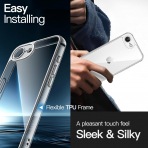 JETech Apple iPhone 16e effaf Klf -Clear