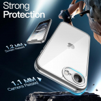 JETech Apple iPhone 16e effaf Klf -Clear