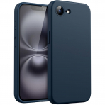 JETech Apple iPhone 16e Silikon Klf -Navy Blue