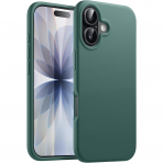 JETech Apple iPhone 17 Silikon Klf -Midnight Green