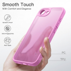 JETech Apple iPhone 16e Mat K�l�f-Pink