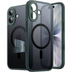 JETech Apple iPhone 17 Manyetik Klf -Dark Green