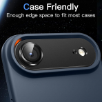 JETech Apple iPhone Air Kamera Koruyucu-Black