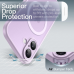 JETech Apple iPhone 17 Manyetik K�l�f -Lavender