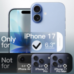 JETech Apple iPhone 17 Manyetik K�l�f -Mist Blue