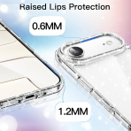 JETech Apple iPhone Air Parltl Klf -Clear 