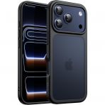 JETech Apple iPhone 17 Pro Mat K�l�f-Black