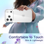 JETech Apple iPhone 17 Pro Max effaf Klf-Clear