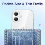 JETech Apple iPhone 17 effaf Klf-Clear