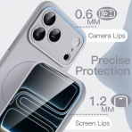 JETech Apple iPhone 17 Pro Max Silikon Klf-Grey