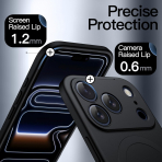 JETech Apple iPhone 17 Pro Ultra nce Klf-Black
