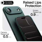 JETech Apple iPhone Air Silikon Klf-Midnight Green