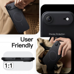 JETech Apple iPhone Air Silikon Klf-Black