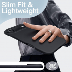 JETech Apple iPhone Air Silikon Klf -Black