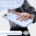 JETech Apple iPhone Air Silikon Klf -Blue