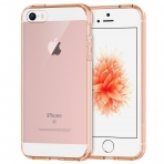 JETech Apple iPhone SE/5S/ 5 Bumper Klf-Rose Gold