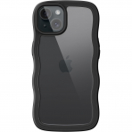 JETech Cute Dalgal iPhone 15 Klf -Black