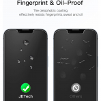 JETech iPhone 16e Temperli Cam Ekran Koruyucu 