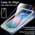 JETech Galaxy S26 Cam Ekran Koruyucu (3 Adet)