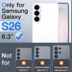 JETech Galaxy S26 Gizli Ekran Koruyucu (2 Adet)