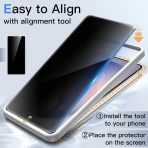 JETech Galaxy S26 Gizli Ekran Koruyucu (2 Adet)