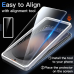 JETech Galaxy S26 Plus Cam Ekran Koruyucu (3 Adet)
