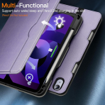 JETech Standl Folio iPad Air 6.Nesil Klf(11 in)-Purple