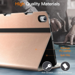 JETech Standl Folio iPad Air 6.Nesil Klf(11 in)-Rose Gold