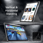 JETech Galaxy Tab S10 FE Rotating Klf-Silver