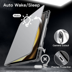 JETech Galaxy Tab S10 FE Rotating Klf-Silver
