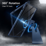 JETech Galaxy Tab S10 FE Rotating Klf-Navy