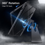 JETech Galaxy Tab S10 FE Rotating Klf-Gray