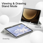 JETech Galaxy Tab S10 FE Standl Klf-Silver 