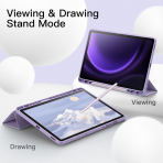 JETech Galaxy Tab S10 FE Standl Klf-Light Purple 