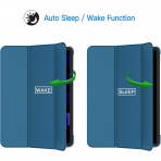 JETech iPad Air 6.Nesil Standl Klf (11 in)-Blue