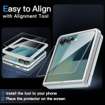 JETech Galaxy Z Flip 7 Cam Ekran Koruyucu (3 Adet)