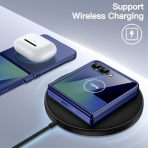 JETech Galaxy Z Flip 7 Uyumlu Klf-Blue