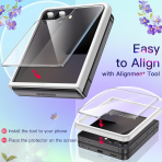 JETech Galaxy Z Flip 7 3 1 Arada Klf-Black