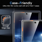JETech Galaxy Z Fold 7 Ekran Koruyucu (3 Adet)