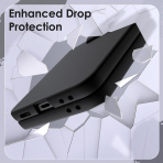 JETech Galaxy Z Flip 7 Uyumlu Klf-Black