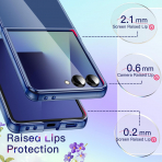 JETech Galaxy Z Flip 7 Kristal Klf-Blue