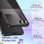 JETech Galaxy Z Flip 7 Kristal Klf-Black
