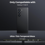 WSKEN Galaxy Z Fold 6 Kamera Lens Koruyucu (3 Adet)-Black