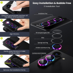 WSKEN Galaxy Z Fold 6 Kamera Lens Koruyucu (3 Adet)-Colorful