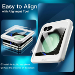 JETech Galaxy Z Flip 6 Cam Ekran Koruyucu (3 Adet)