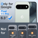 JETech Google Pixel 11 Pro Ekran Koruyucu (2 Adet)