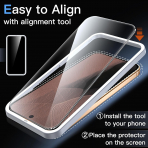 JETech Google Pixel 11 Pro XL Ekran Koruyucu Set