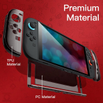 JETech Nintendo Switch 2 Dockable Klf -Black Clear